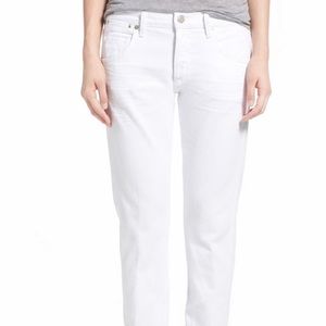COH Citizens Emerson Slim Boyfriend Jeans 29 WHITE